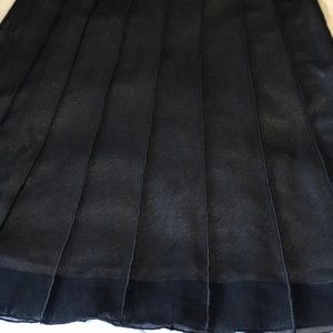 Knee length flared skirt